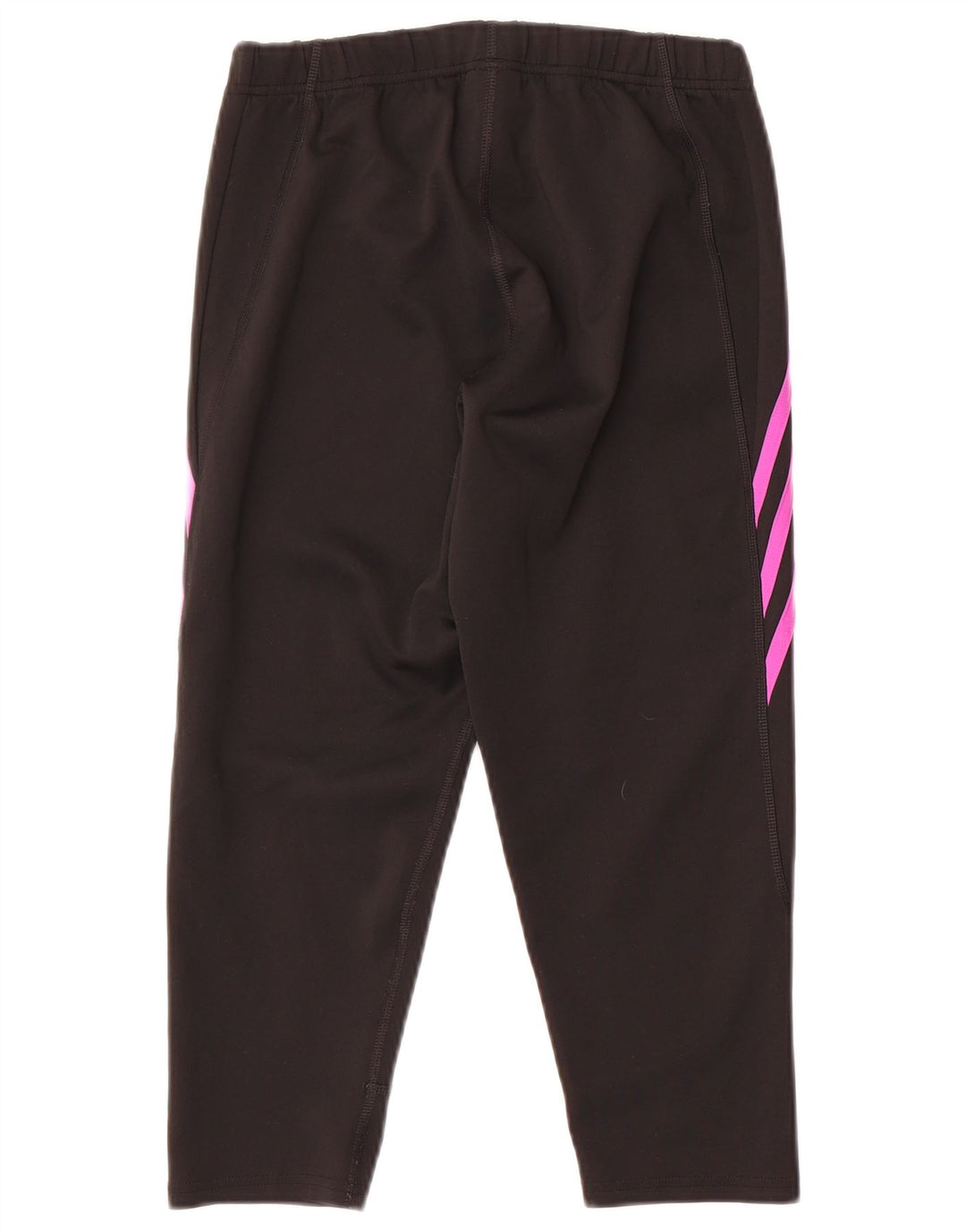 Pantaloni de trening Adidas Crop pentru femei UK 12/14 Poliester mediu negru