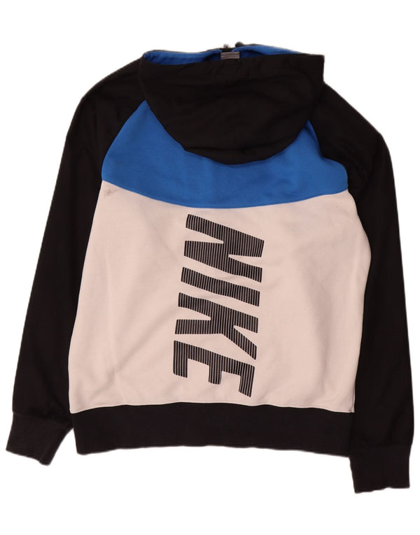 Pulover Nike pentru bărbați, cu capota, cu fermoar și grafic, din bumbac mare multicolor