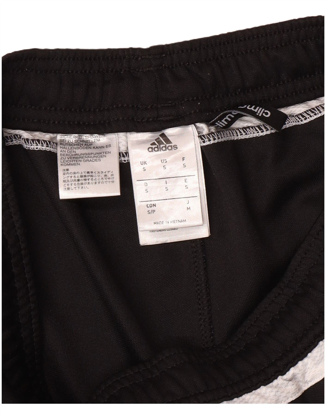 Pantaloni de trening Climacool ADIDAS pentru bărbați, poliester negru mic