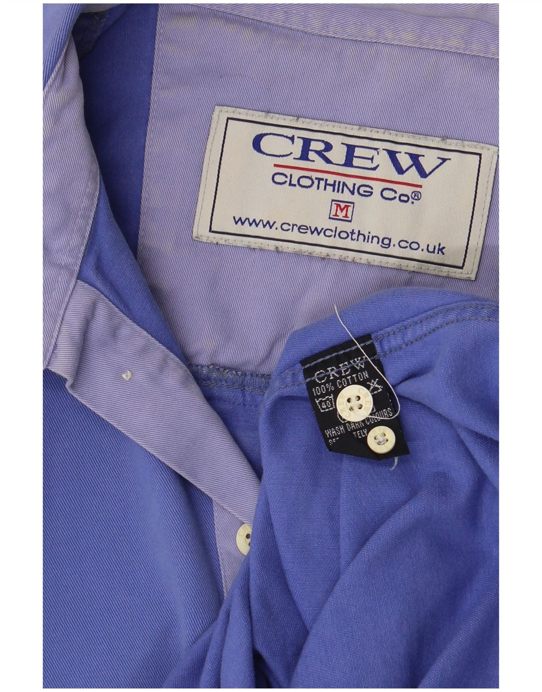Crew Clothing Cămașă pulover pentru bărbați Bumbac albastru mediu