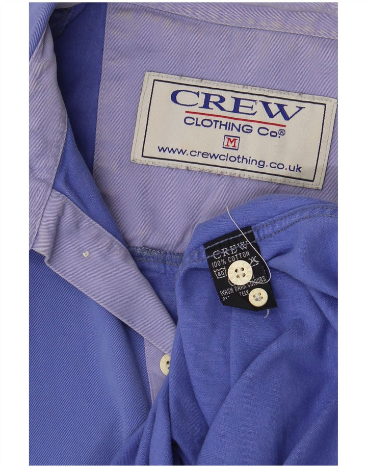 Crew Clothing Cămașă pulover pentru bărbați Bumbac albastru mediu