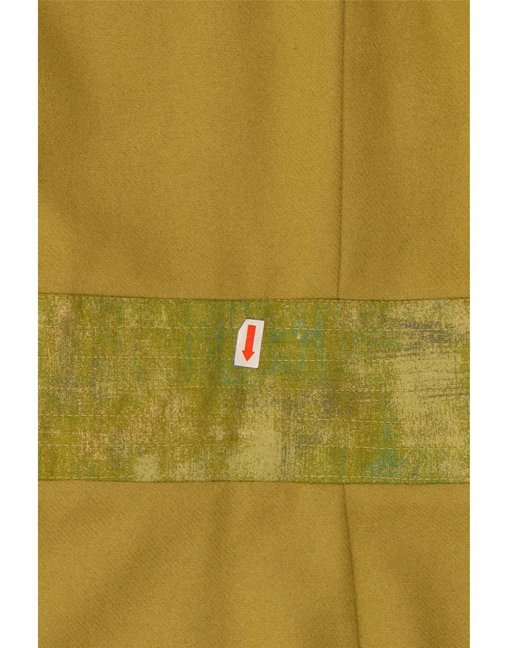 Rochie schimbătoare cu mânecă lungă pentru femei vintage UK 12 verde mediu