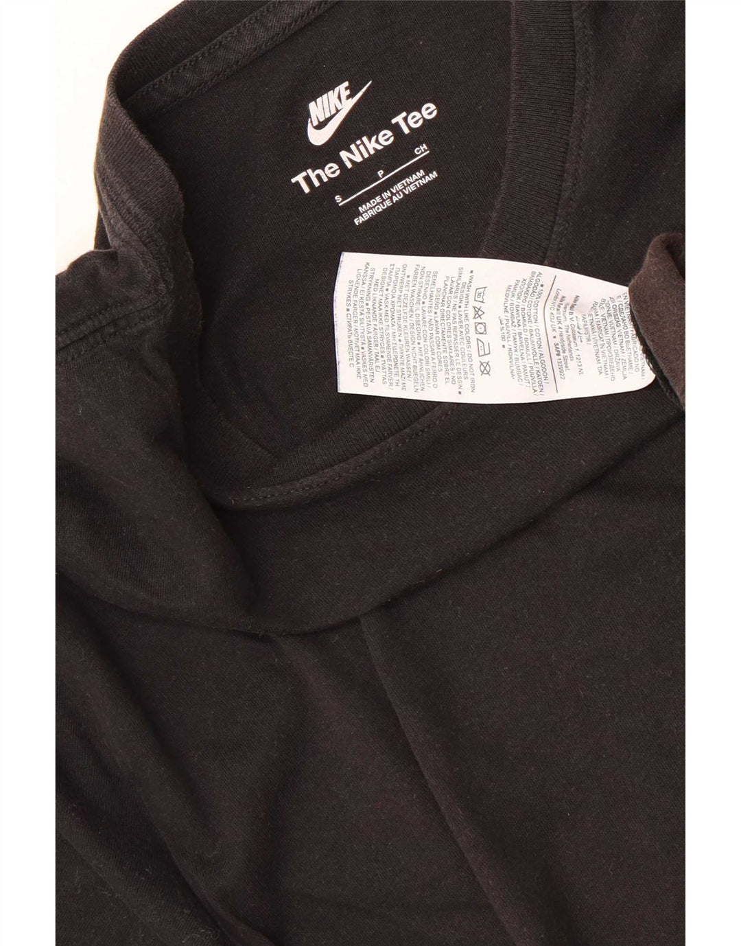 Tricou pentru bărbați Nike Top mic, negru, bumbac