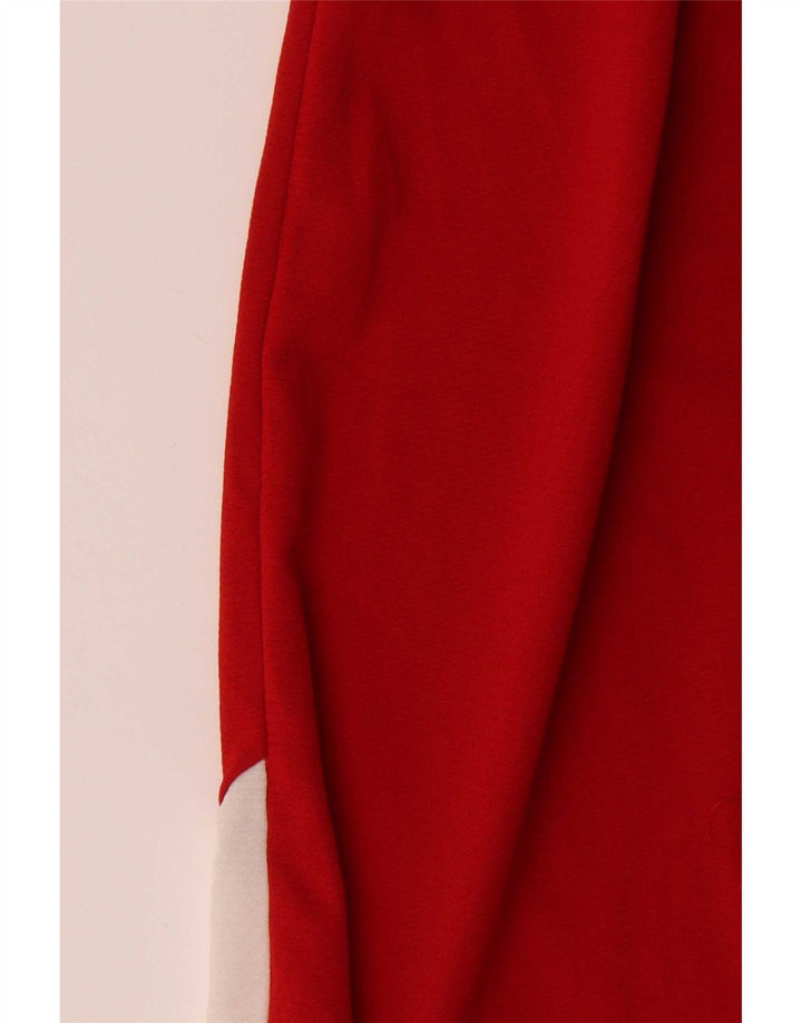 Pantaloni scurți sport Adidas Climalite pentru bărbați, 2XL, roșu, poliester color bloc