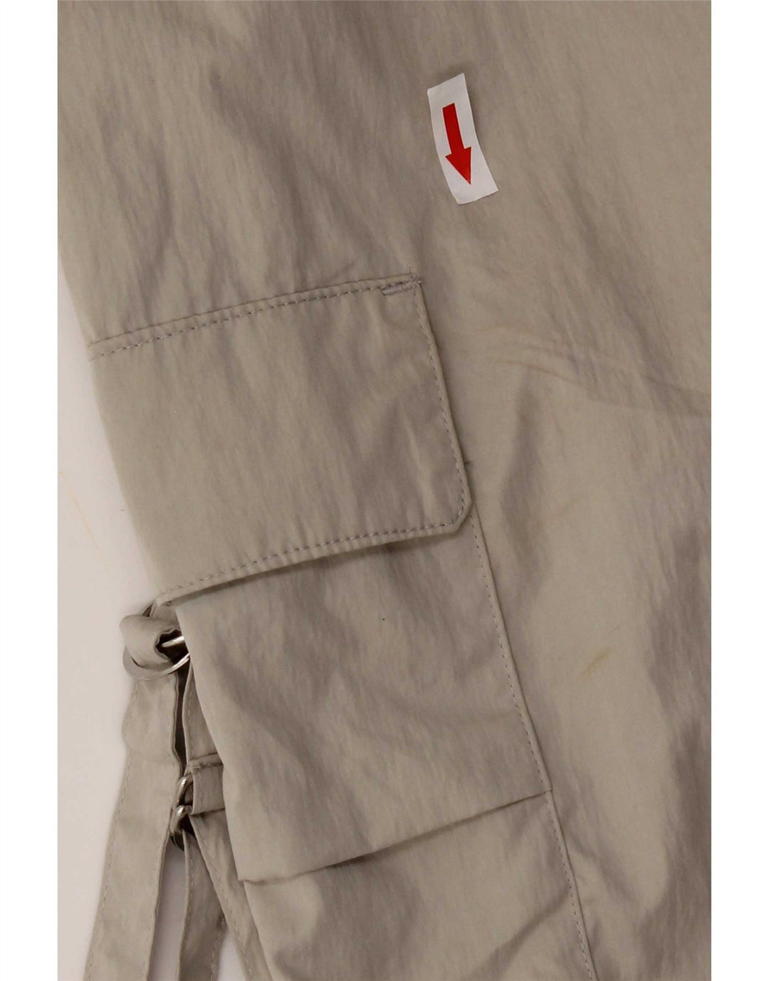 Pantaloni cargo pentru femei Zara XS W24 L29 Gri poliester