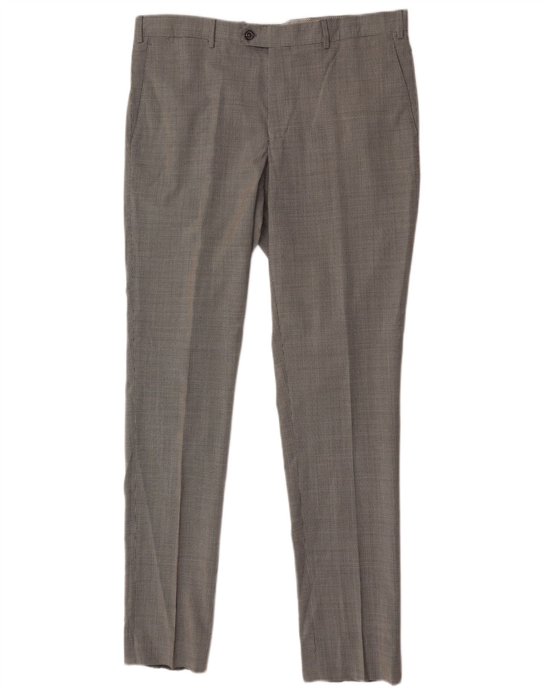 Massimo Dutti Pantaloni casual pentru bărbați EU 44 Large W34 L33 Black Houndstooth