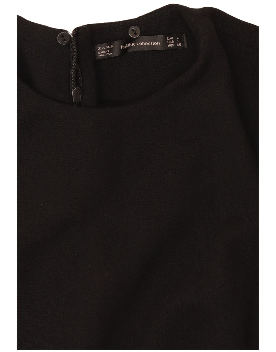 Rochie teacă pentru femei Zara UK 14 mare neagră
