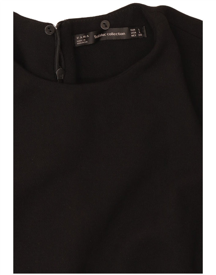 Rochie teacă pentru femei Zara UK 14 mare neagră
