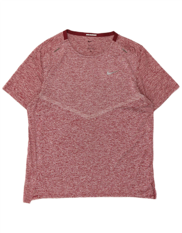 Tricou pentru bărbați Nike Top Medium Burgundy Flecked
