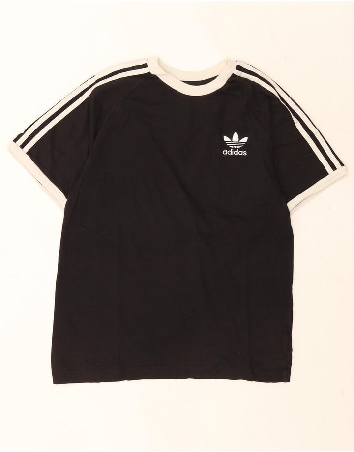 Tricou pentru bărbați Adidas Top mic, negru, bumbac