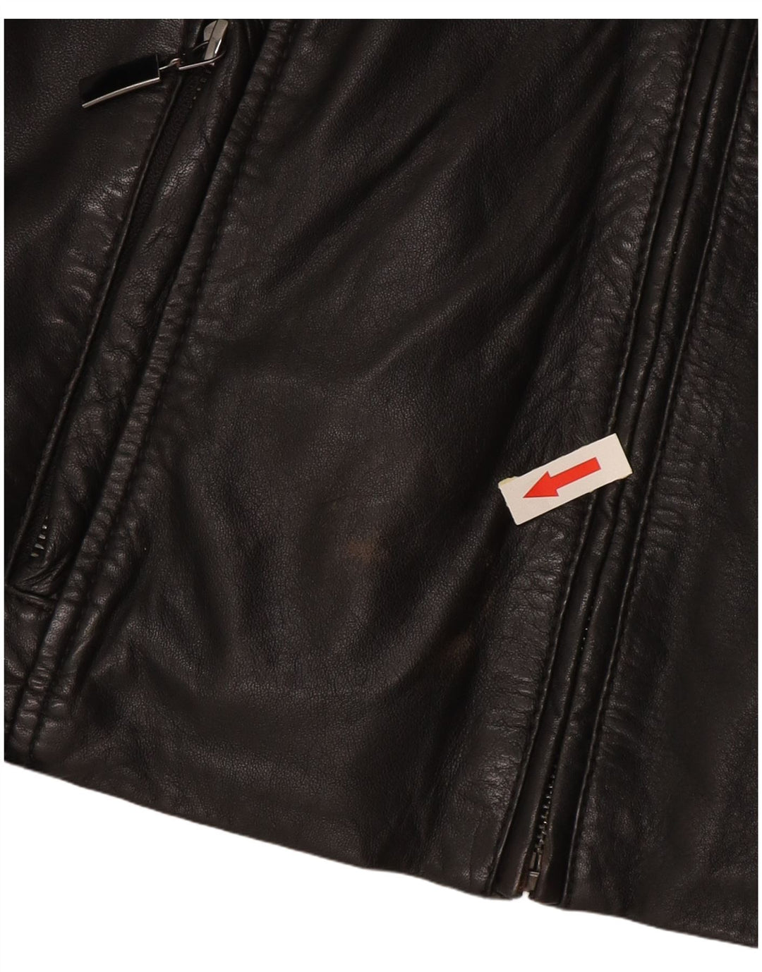 Jachetă de piele pentru femei Esprit UK 14, mare, neagră