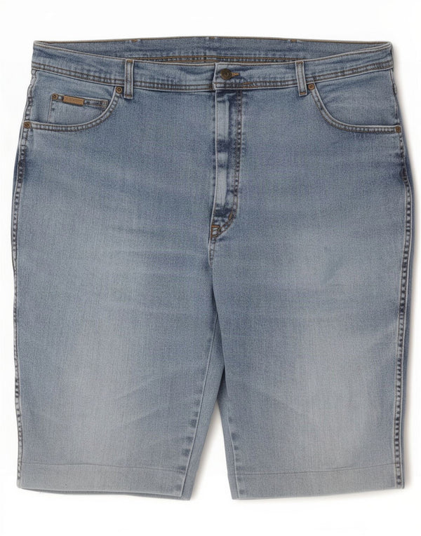 Pantaloni scurți Wrangler Texas Stretch Denim W44 2XL Bumbac albastru