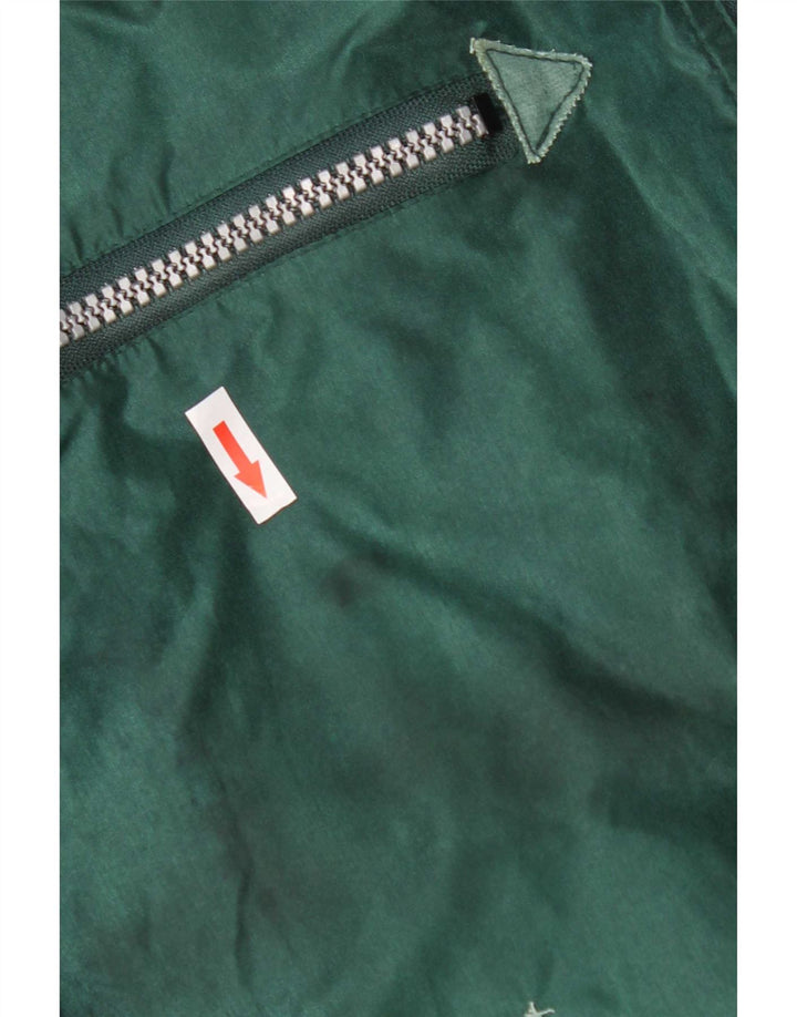 Bomber vintage pentru bărbați UK 40, mare, verde, nailon