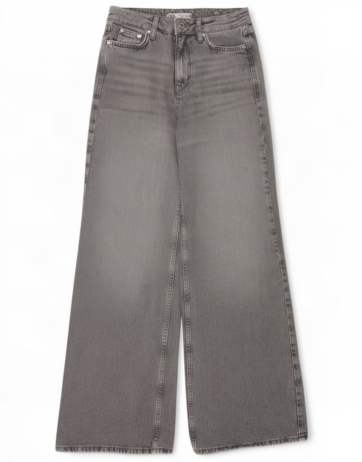 Blugi evazați pentru femei Zara EU 32 2XS W22 L31 gri