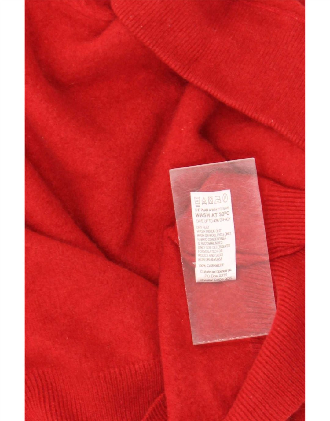 Pulover cu gât țestoasă pentru femei Marks & Spencer UK 16 Large Red
