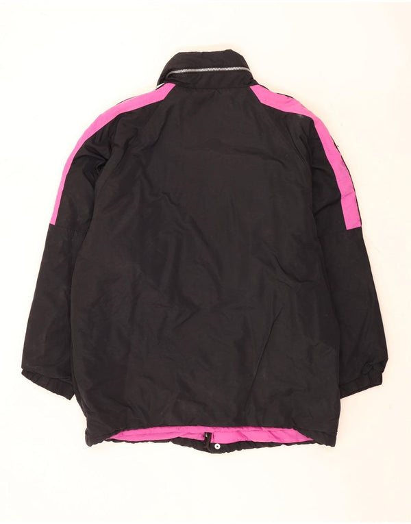 Jachetă Windbreaker cu grafică pentru bărbați Kappa UK 40, mare, negru, color block
