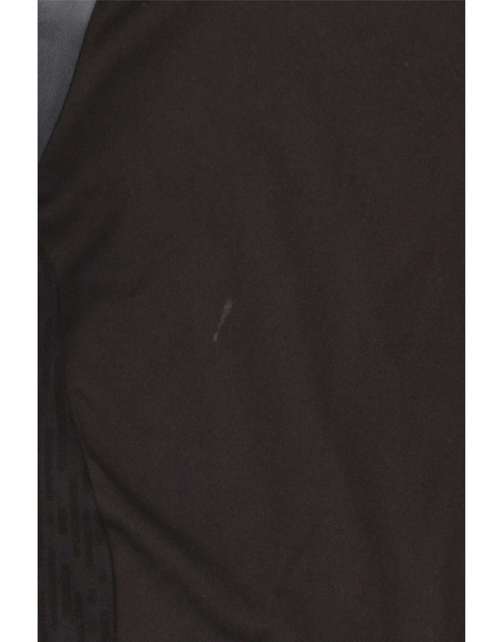 Tricou polo Adidas Climacool pentru bărbați, mediu negru, bloc de culoare