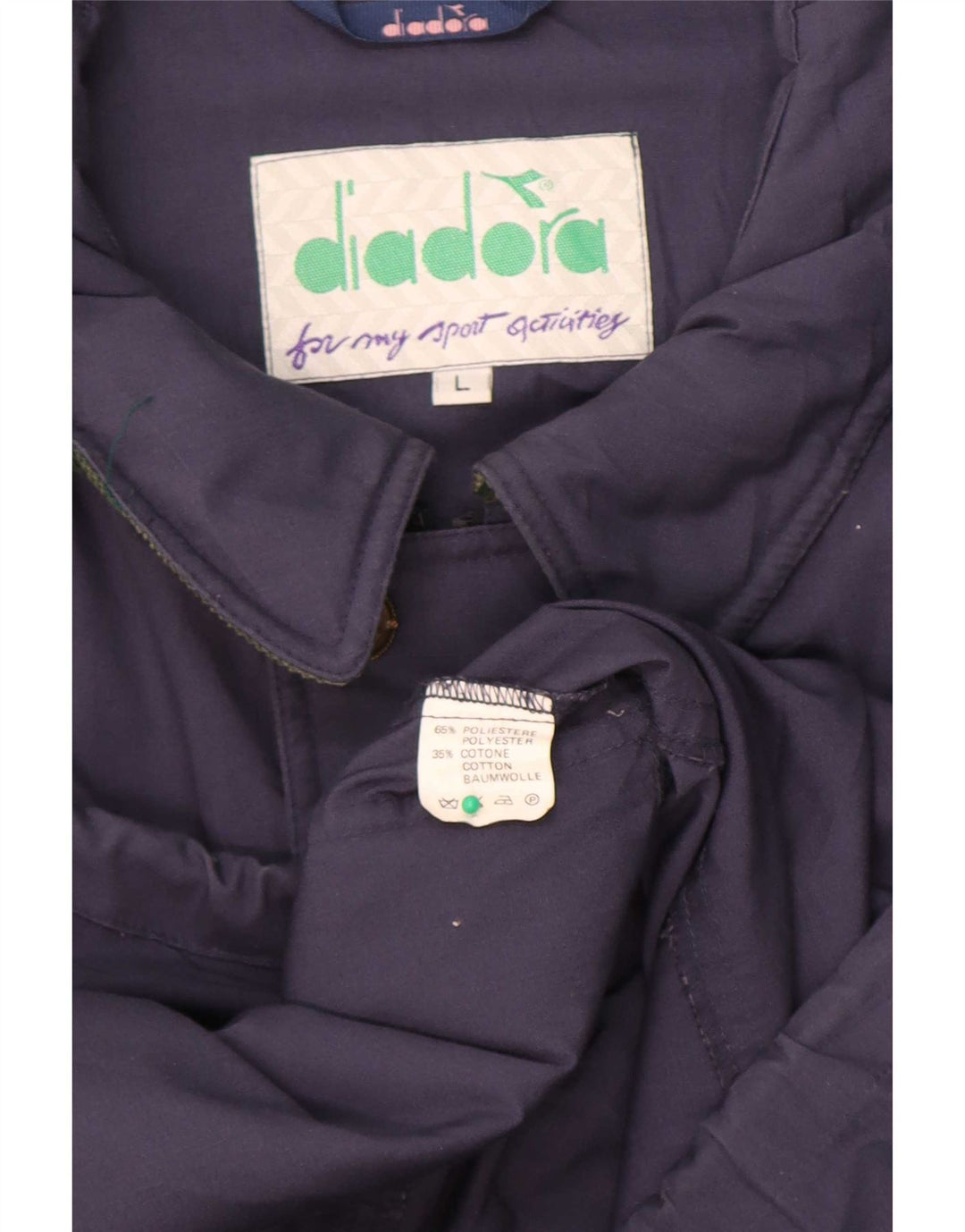 Jachetă Diadora pentru bărbați, UK 40, mare, albastru, poliester