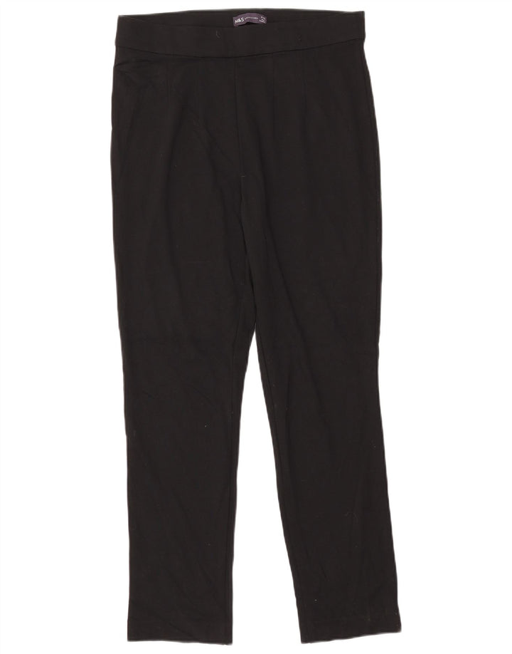 Leggings pentru femei Marks & Spencer UK 12 Medium Black Viscose