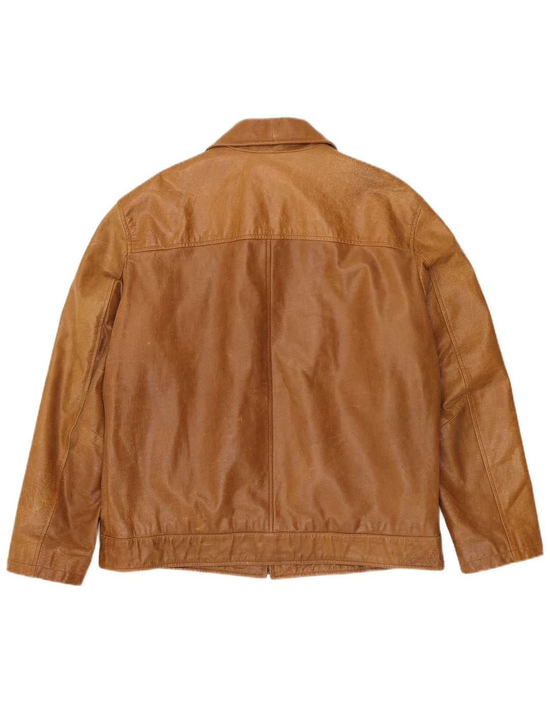 Jachetă de piele pentru bărbați Mays & Rose UK 42 XL Bej