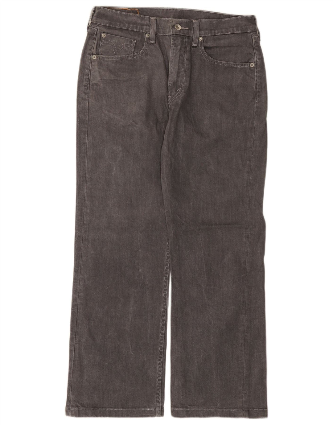 Blugi drepti pentru bărbați Levi's 506 W32 L28 bumbac gri