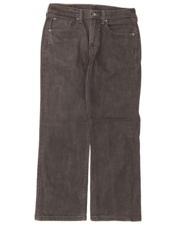 Blugi drepti pentru bărbați Levi's 506 W32 L28 bumbac gri