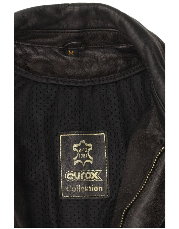 EUROX Jachetă Harley Davidson Moto Racer pentru bărbați UK 38 Medium Black