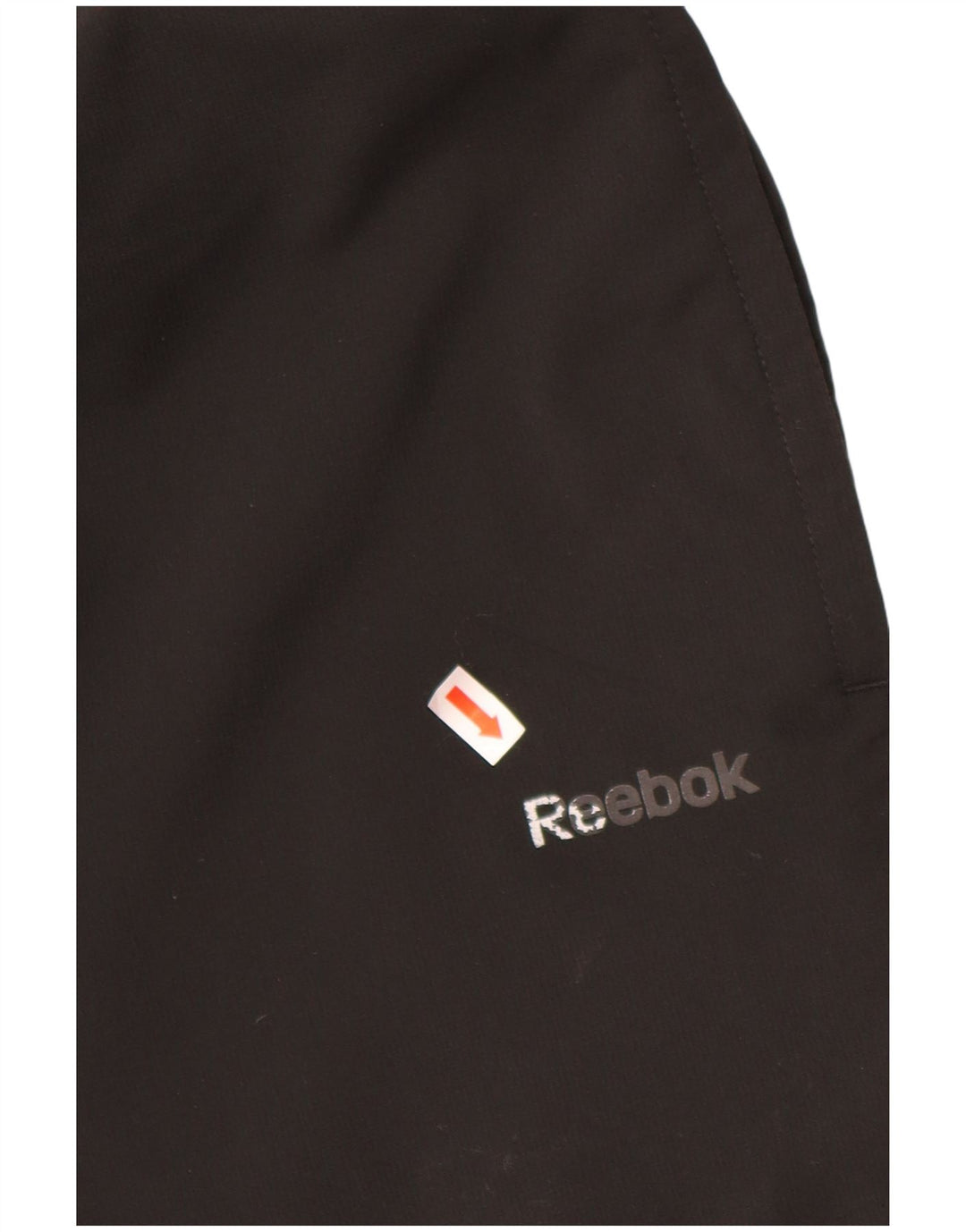 Pantaloni de trening REEBOK pentru bărbați, poliester mediu negru
