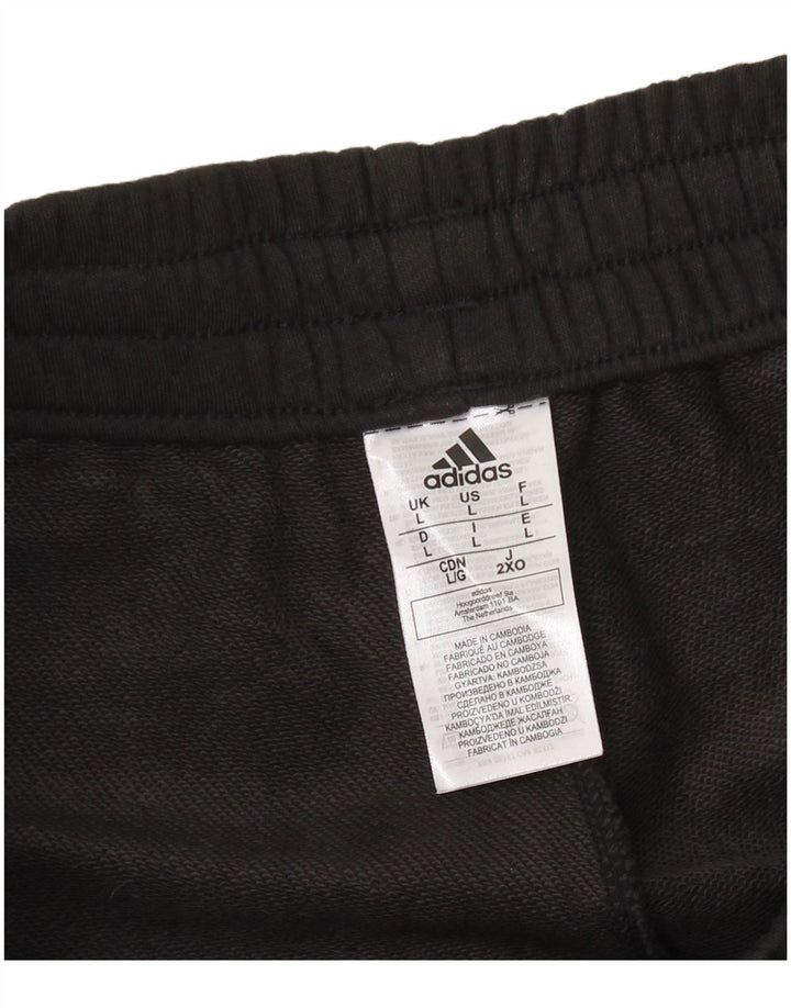 Pantaloni de trening pentru bărbați ADIDAS Pantaloni de jogging, mari, negru, camuflaj, bumbac