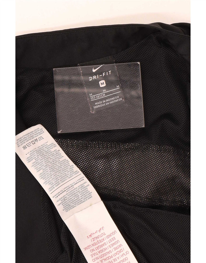Jachetă de top pentru trening Nike CR7 Graphic pentru băieți 10-11 ani, mediu negru