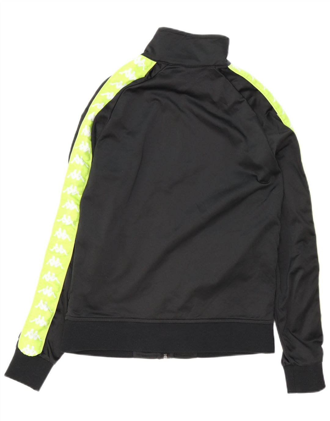 Trening complet grafic KAPPA pentru băieți 15-16 ani, negru, poliester color bloc