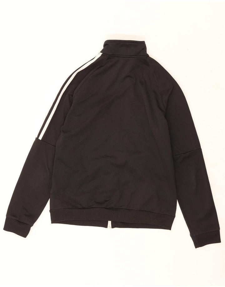 Jachetă de trening Adidas pentru femei UK 12/14 Poliester mediu negru