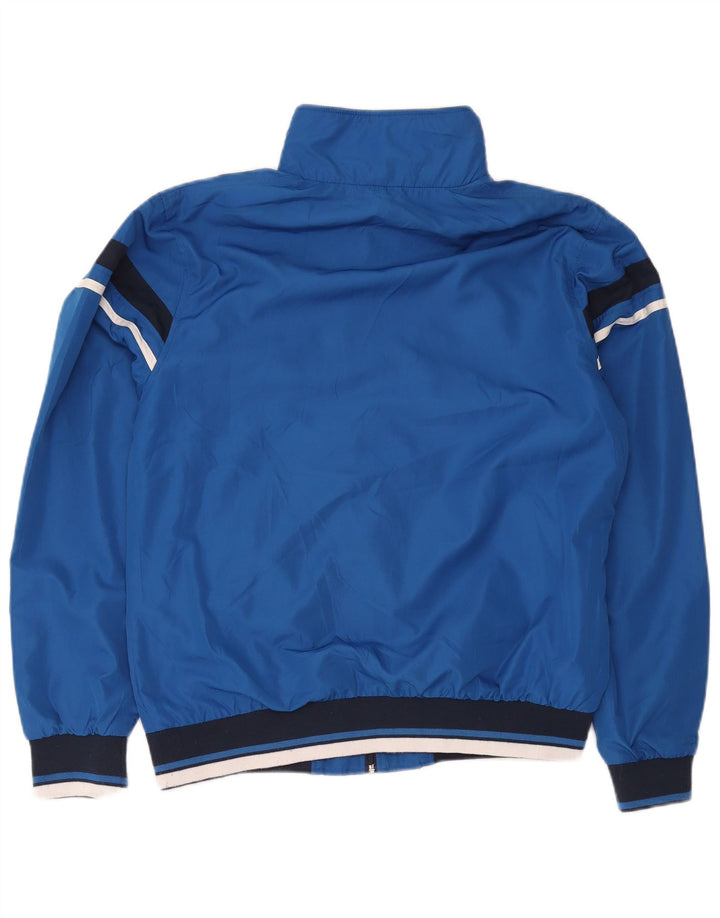 Jachetă Bomber pentru bărbați Asics UK 42 XL, albastru, poliester color bloc