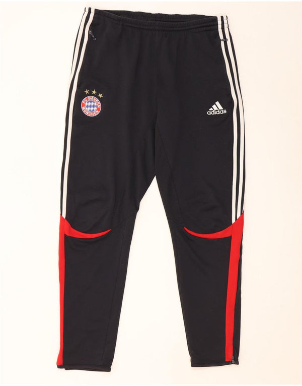 Pantaloni de trening Adidas pentru femei FC Bayern Munchen Marea Britanie 44/46 Mare bleumarin