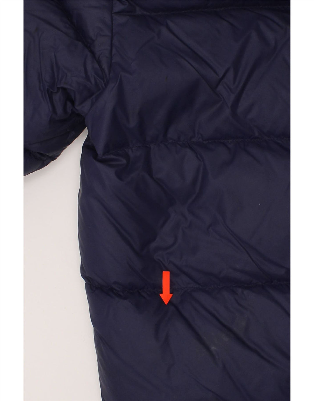 DIESEL Boys Hooded Padded Jacket 7-8 Years Navy Blue Nylon Vintage Diesel and Second-Hand Diesel from Messina Hembry 