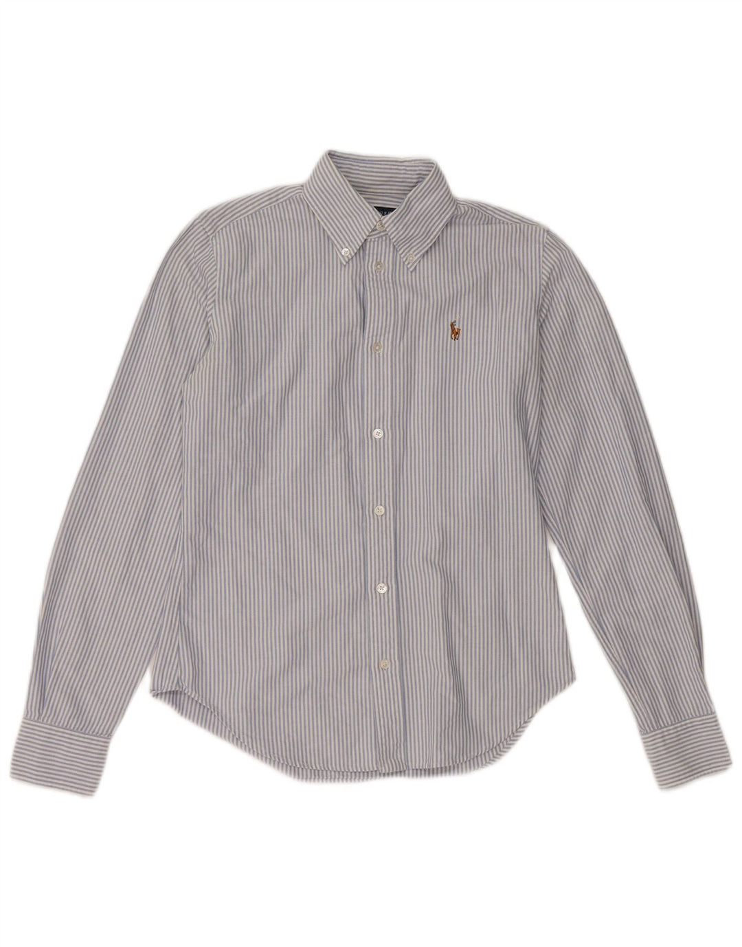 Cămașă pentru femei Ralph Lauren US 4 Small Blue Pinstripe Bumbac