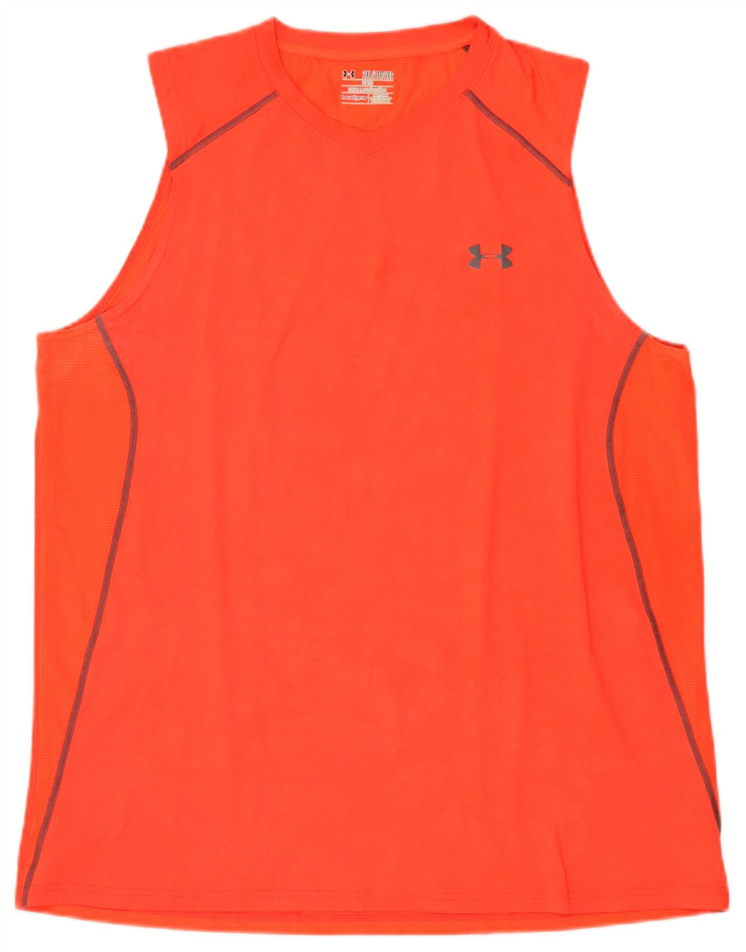 Vestă Under Armour pentru bărbați Heat Gear, 2XL, poliester portocaliu