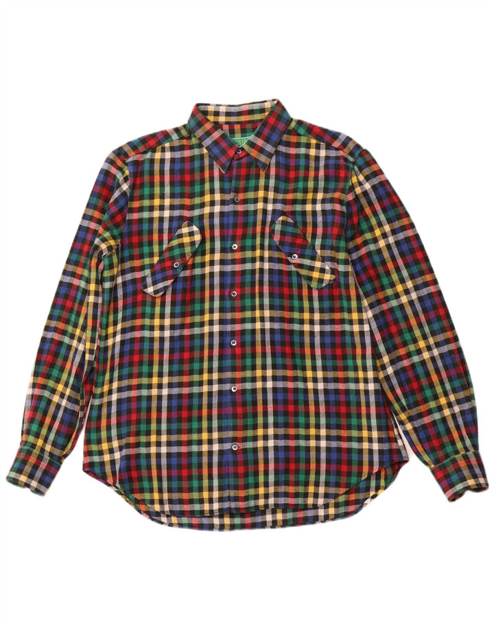 Cămașă de flanel pentru bărbați Desiree Mărimea 16, mare, multicoloră