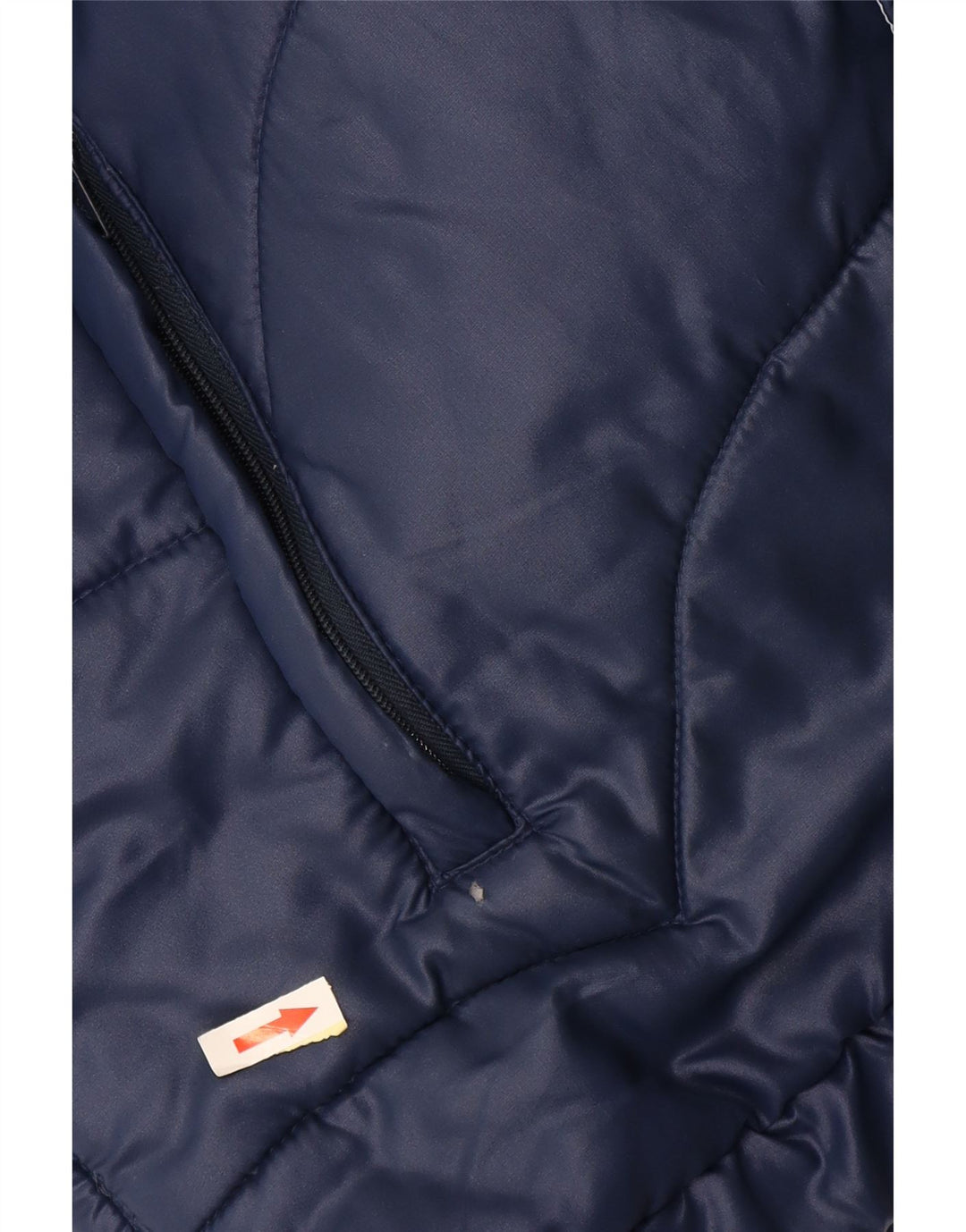 Jachetă căptușită vintage pentru bărbați IT 54 2XL Poliamidă bleumarin