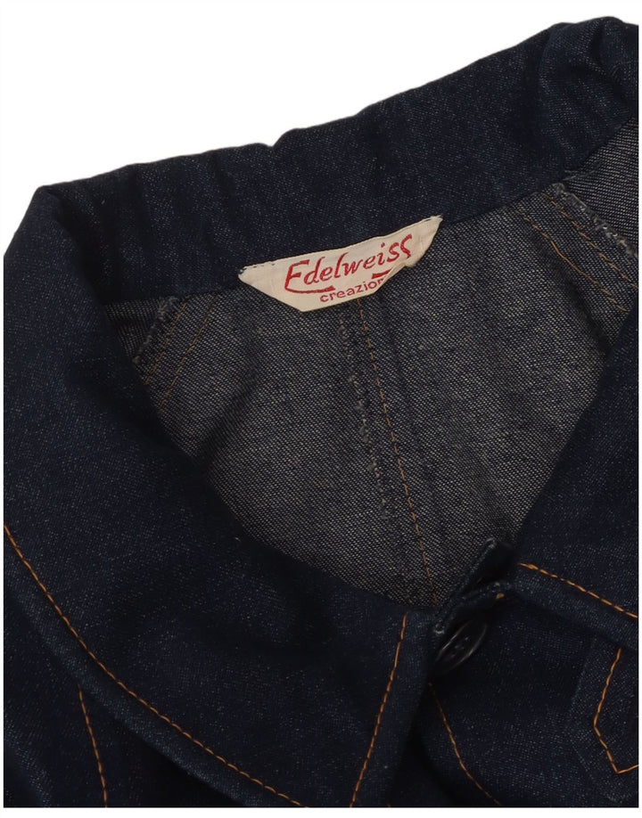 Palton supradimensionat pentru bărbați VINTAGE UK 18 XL bleumarin