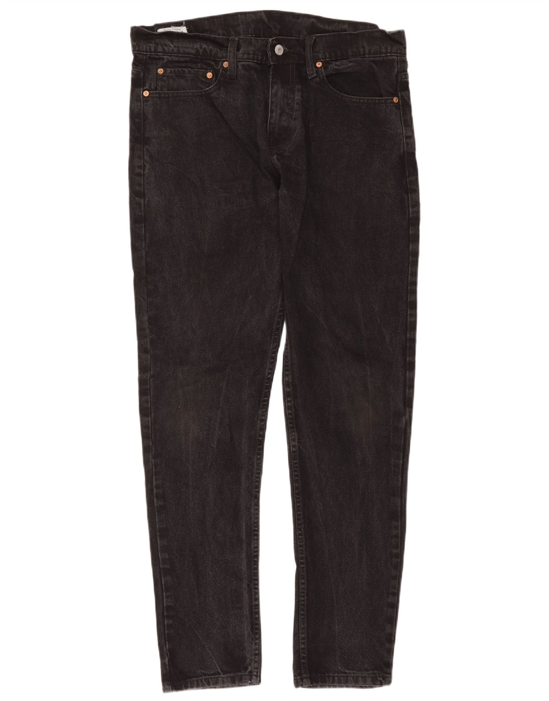 Blugi conici pentru bărbați Levi's 508 W34 L32 negri