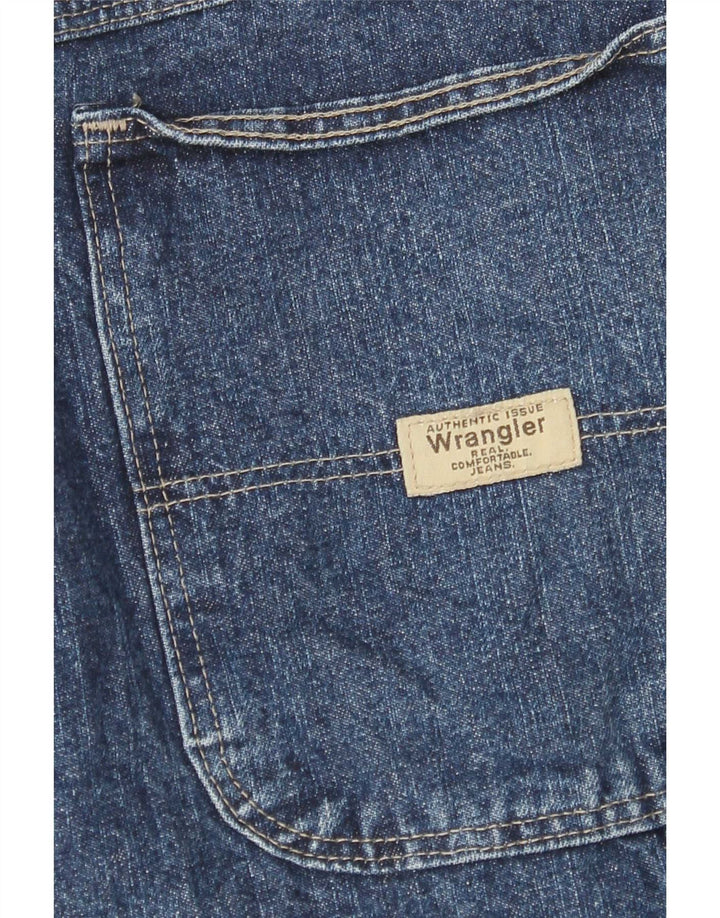 Pantaloni scurți cargo din denim Wrangler pentru bărbați W42 2XL albastru