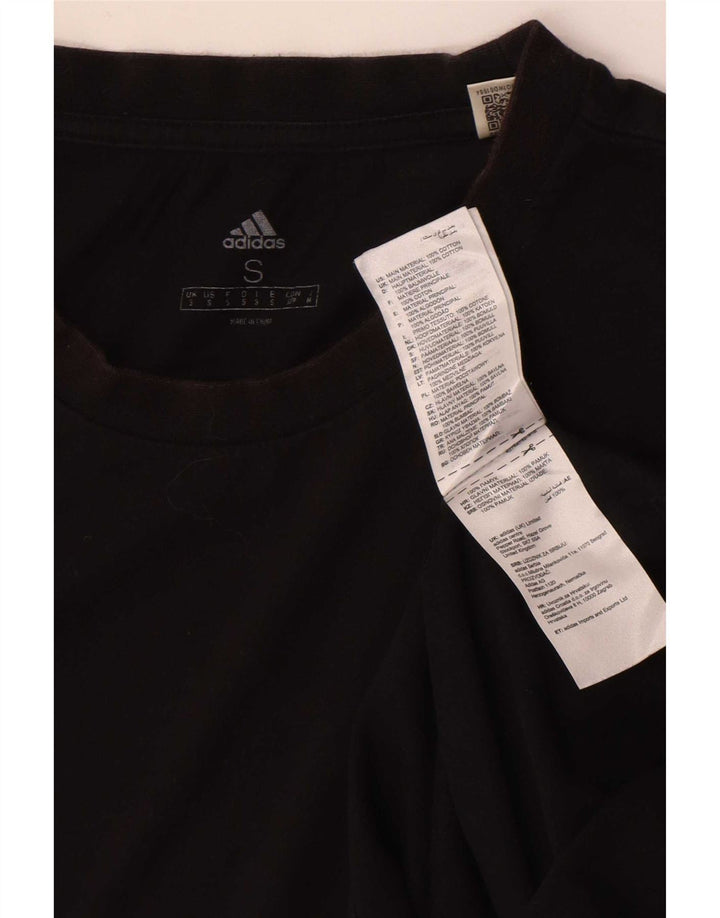 Tricou pentru bărbați Adidas Top mic, negru, bumbac