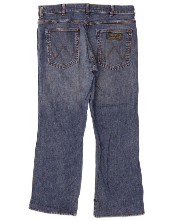 Blugi drepti pentru bărbați Wrangler Pittsboro W36 L28 Bumbac albastru