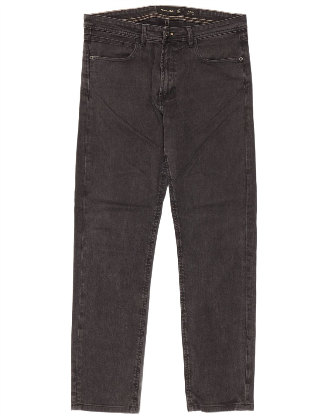 Massimo Dutti Blugi pentru bărbați slim EU 42 Large W32 L30 Bumbac gri