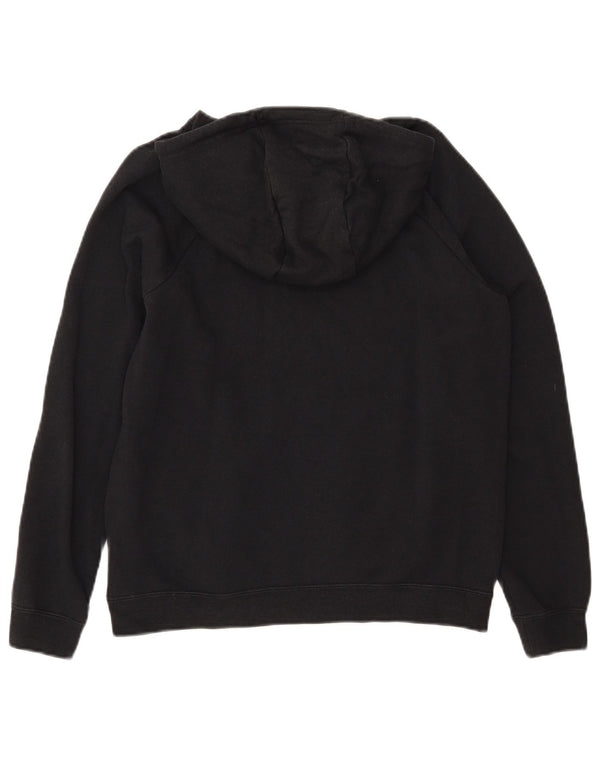 Pulover pentru femei Nike Graphic Oversized Hoodie UK 10 Bumbac negru mic