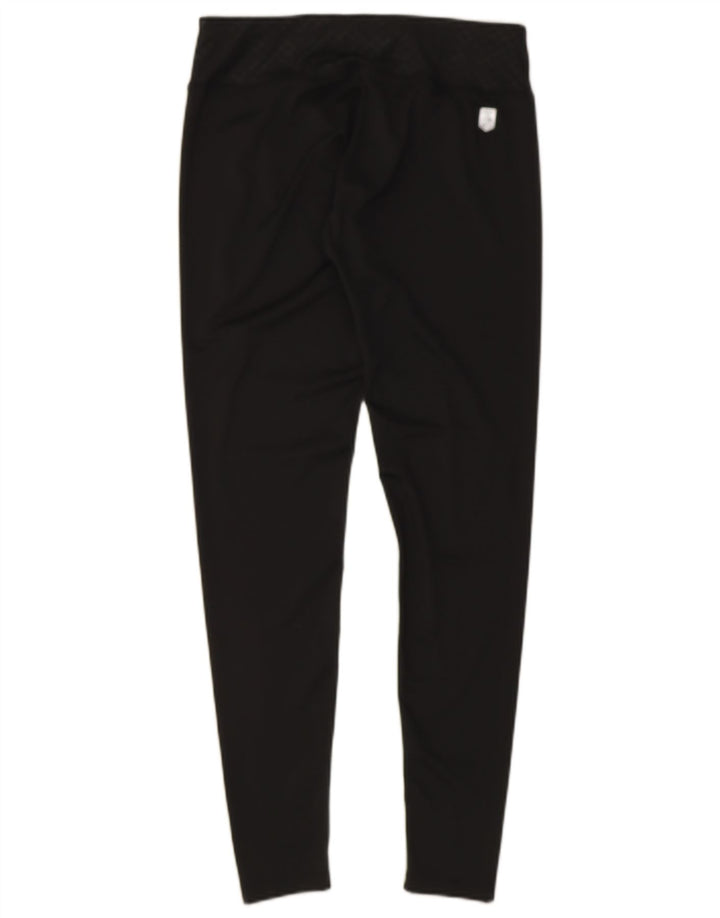 UMBRO Womens Leggings UK 14 Large  Black Check Polyester