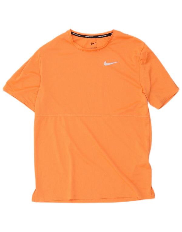 Tricou Nike Dri Fit pentru femei Top UK 10 Poliester portocaliu mic