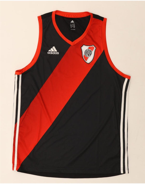Vestă pentru bărbați ADIDAS Carp Vest, mare, negru, colorblock