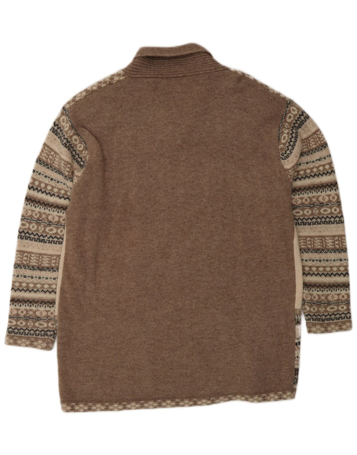 SURPRISE Pulover pentru femei, cu decor larg, cu gâtul șal, IT 40/42 Bej mediu